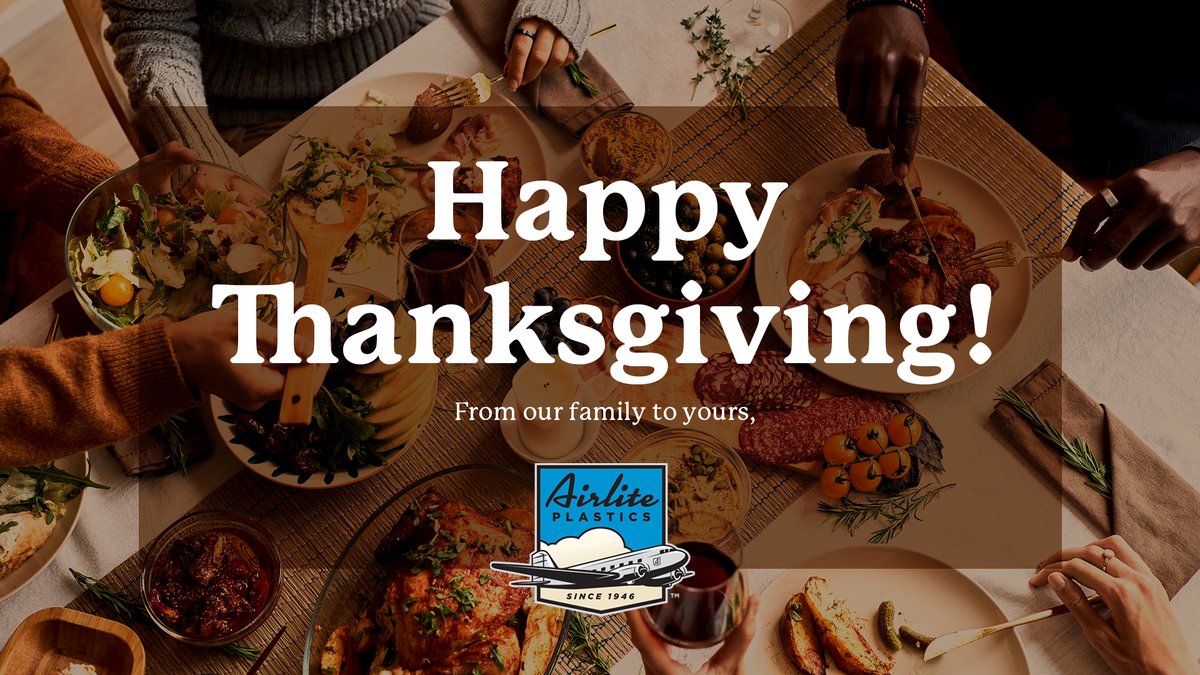 We are incredibly thankful for our Airlite friends and family. We hope you all have a wonderful thanksgiving!

#Thanksgiving24