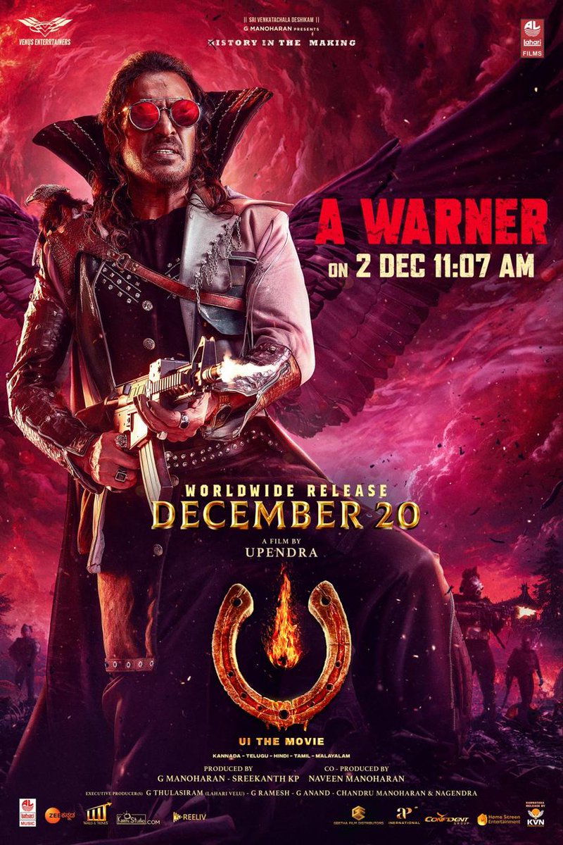 smshashiprasad's tweet image. Is #DavidWarner making a cameo in Real Star Upendra&apos;s #UiTheMovie?

Anything is possible with #Uppi. U never know! 😁

#UiTheMovieOnDEC20th
#UiTheMovie20thDec