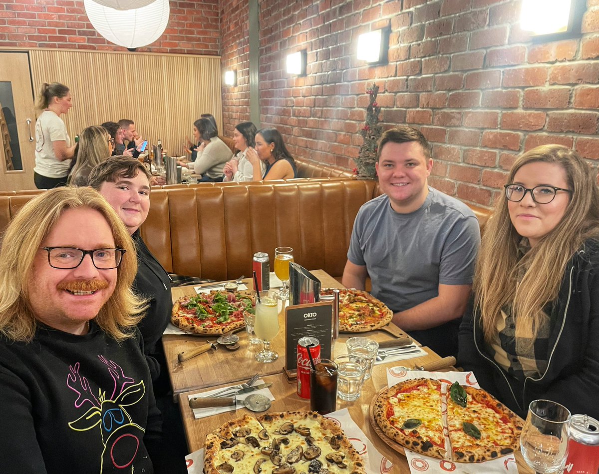 Chris Shannon (@chrisjcshannon) on Twitter photo Last night I met with fellow committee members of <a href="/AllianceLGBT/">Alliance Party LGBTQ+</a> over pizza to reflect on the last year of activity, ahead of our AGM.
We’re looking forward to sharing plans for new initiatives in 2025.  
Ps. The Hawaiian at Orto is 👌🤩 Last night I met with fellow committee members of <a href="/AllianceLGBT/">Alliance Party LGBTQ+</a> over pizza to reflect on the last year of activity, ahead of our AGM.
We’re looking forward to sharing plans for new initiatives in 2025.  
Ps. The Hawaiian at Orto is 👌🤩