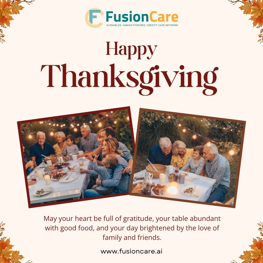 fusioncareAI's tweet photo. 🦃✨ Happy Thanksgiving from FusionCare! ✨🦃

This Thanksgiving, may your heart overflow with gratitude, your table with delicious food, and your day with the love and laughter of family and friends. We’re grateful to be part of your journey toward health and happiness. https://t.co/ceo007mb9O