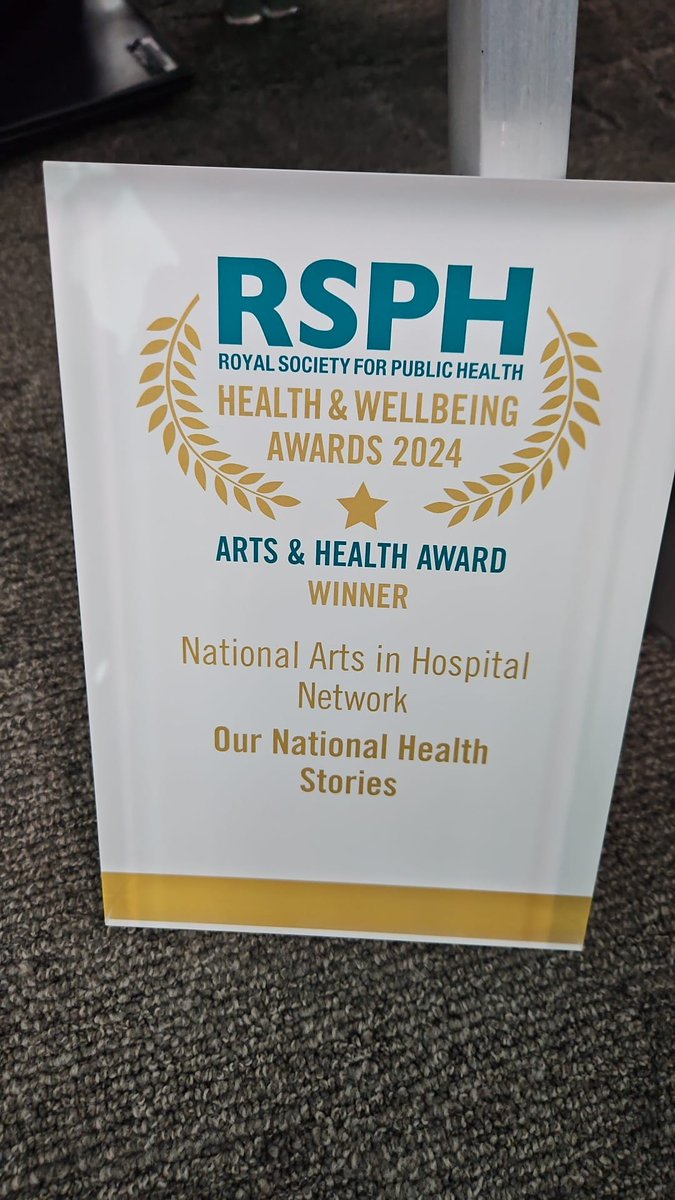 OurNHstories (@ournhstories) on Twitter photo We only went and won! 👏
We are delighted that <a href="/ourNHstories/">OurNHstories</a> has won an <a href="/R_S_P_H/">Royal Society for Public Health</a> Health & Wellbeing Award in the Arts & Health category!
Congratulations to everyone involved in bringing <a href="/ourNHstories/">OurNHstories</a> to life including the 19 NHS trusts, staff and performers and creative team! We only went and won! 👏
We are delighted that <a href="/ourNHstories/">OurNHstories</a> has won an <a href="/R_S_P_H/">Royal Society for Public Health</a> Health & Wellbeing Award in the Arts & Health category!
Congratulations to everyone involved in bringing <a href="/ourNHstories/">OurNHstories</a> to life including the 19 NHS trusts, staff and performers and creative team!