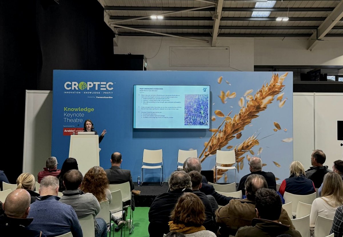 ceresrural's tweet photo. Had a great few days at CropTec, catching up with industry friends and exploring the latest in arable tech. Shoutout to Alice Andrews for a fantastic presentation! #CropTec #CropTec24 #ArableFarming #AgTech #InnovationInAg https://t.co/OmkxCtHfXl