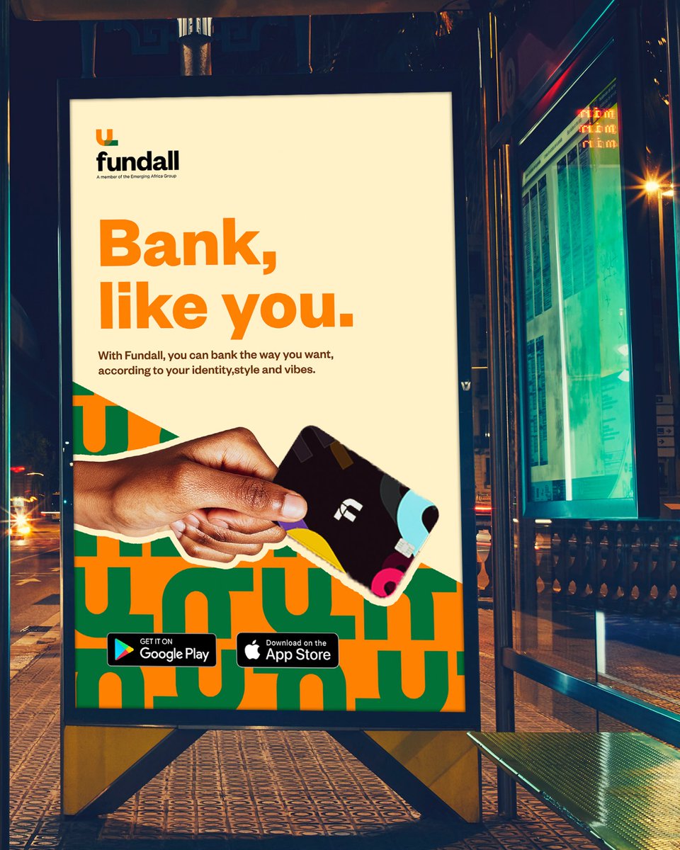 PraiseOffeh's tweet image. DAY 1 of pulling things outta my archive 
                  Posting my work
                  And trying to be consistent on this app🙂‍↕️
Found this design from 2023—still love how it came together. 
Feels good to look back! 😌❤️

OOH for Fundall