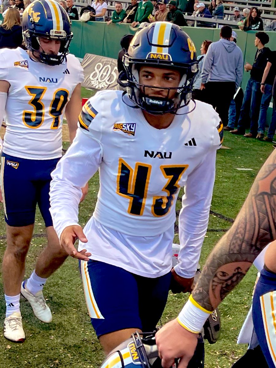 Missing my baby boy on 🦃day. But he’s handling business!!!! #Playoffs #FCS #GoJacks