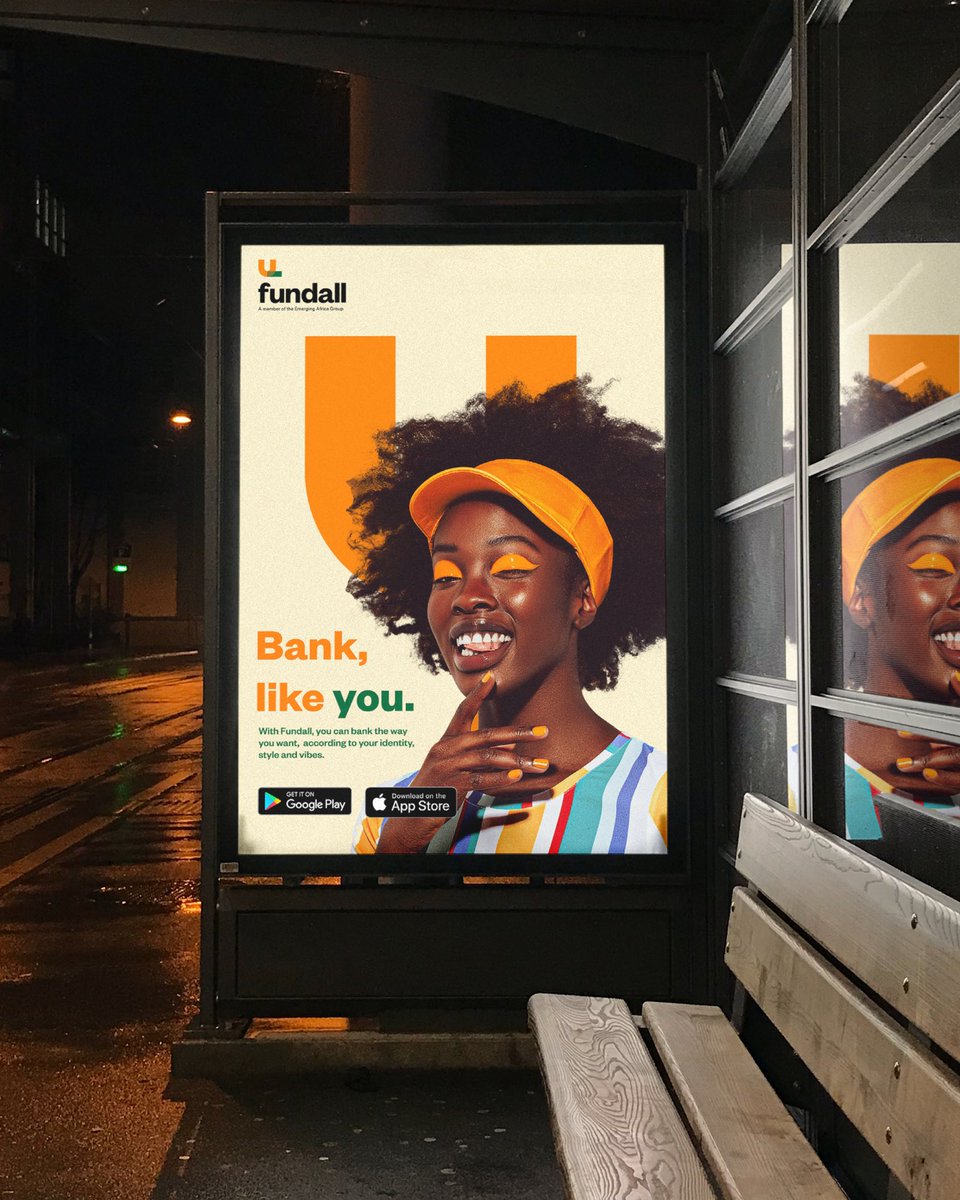 PraiseOffeh's tweet image. DAY 1 of pulling things outta my archive 
                  Posting my work
                  And trying to be consistent on this app🙂‍↕️
Found this design from 2023—still love how it came together. 
Feels good to look back! 😌❤️

OOH for Fundall