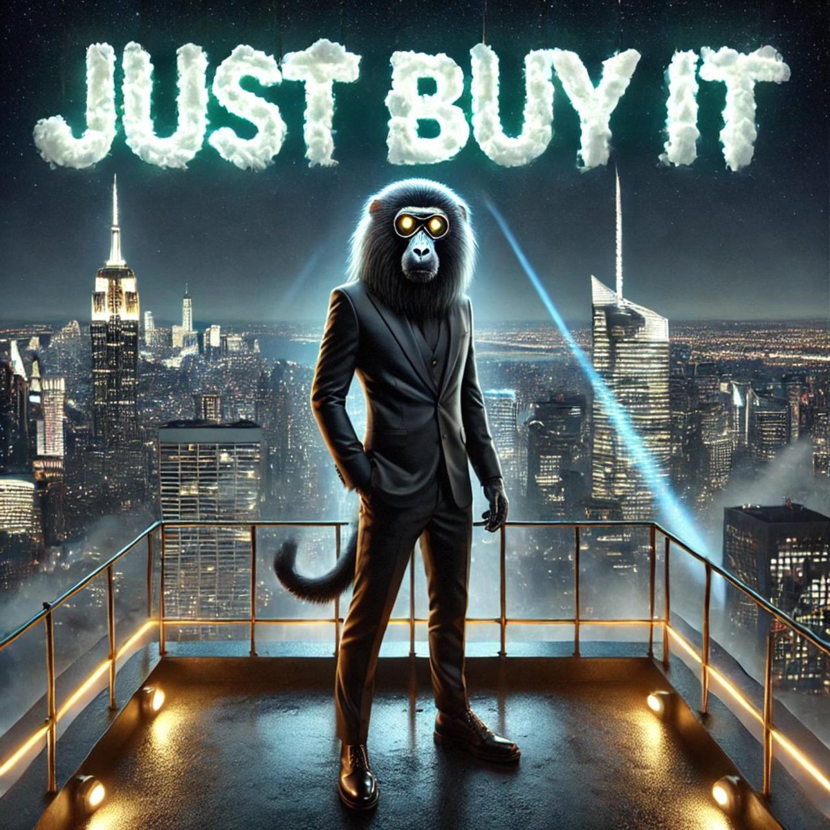 justbuyitsol's tweet photo. suited up and ready to take over. remember the golden rule: just buy it. $BUY https://t.co/MG7mv8Dewx
