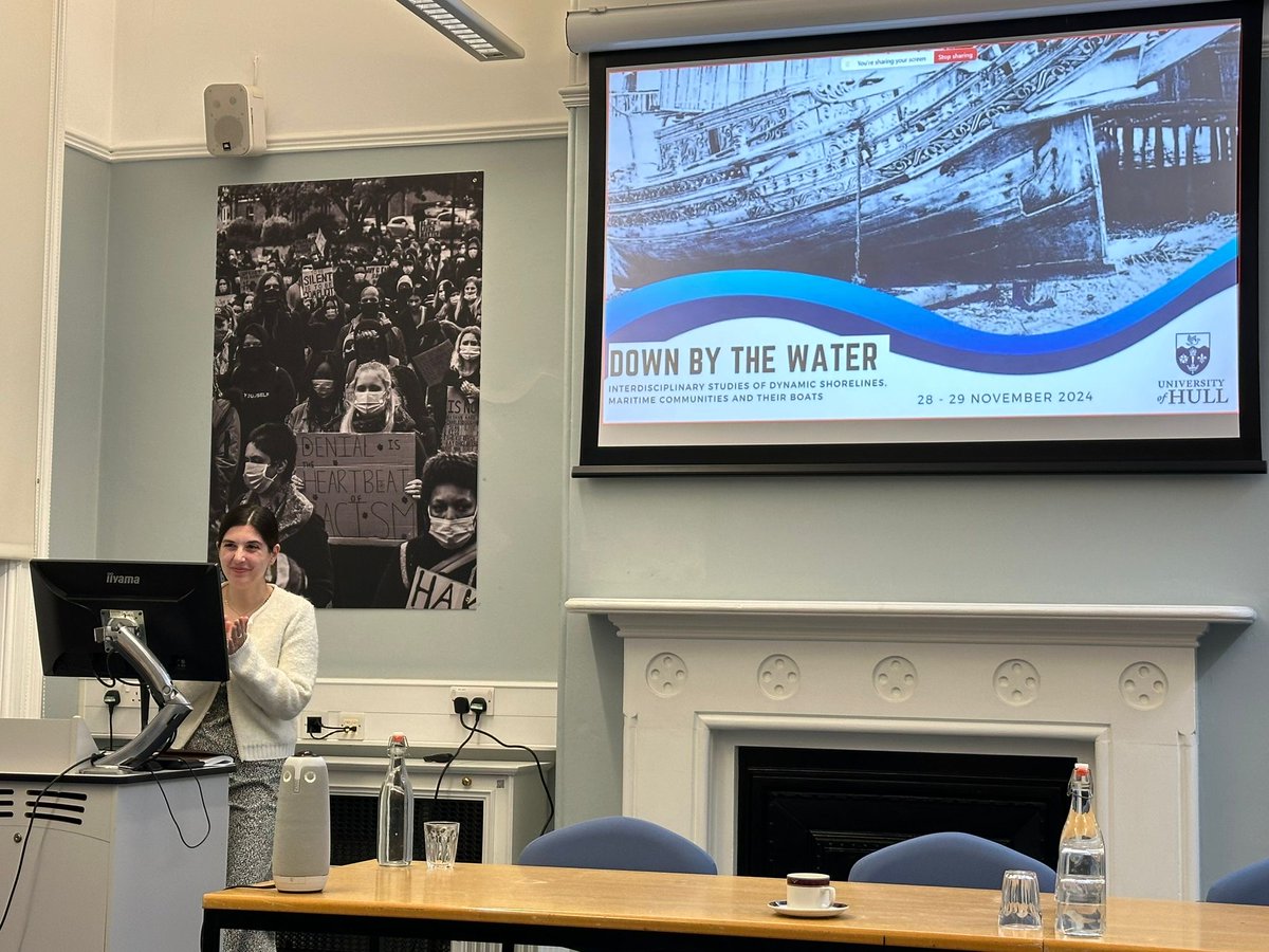 Energy and Environment Institute (@eeiathull) on Twitter photo Our colleague Katerina Velentza is welcoming delegates to the ‘Down by the Water: Interdisciplinary Studies of Dynamic Shorelines, Maritime Communities and their Boats’ conference <a href="/UniofHull/">University of Hull</a>
Two days of speakers and debate around the #greenblue humanities
blogs.helsinki.fi/downbythewater… Our colleague Katerina Velentza is welcoming delegates to the ‘Down by the Water: Interdisciplinary Studies of Dynamic Shorelines, Maritime Communities and their Boats’ conference <a href="/UniofHull/">University of Hull</a>
Two days of speakers and debate around the #greenblue humanities
blogs.helsinki.fi/downbythewater…