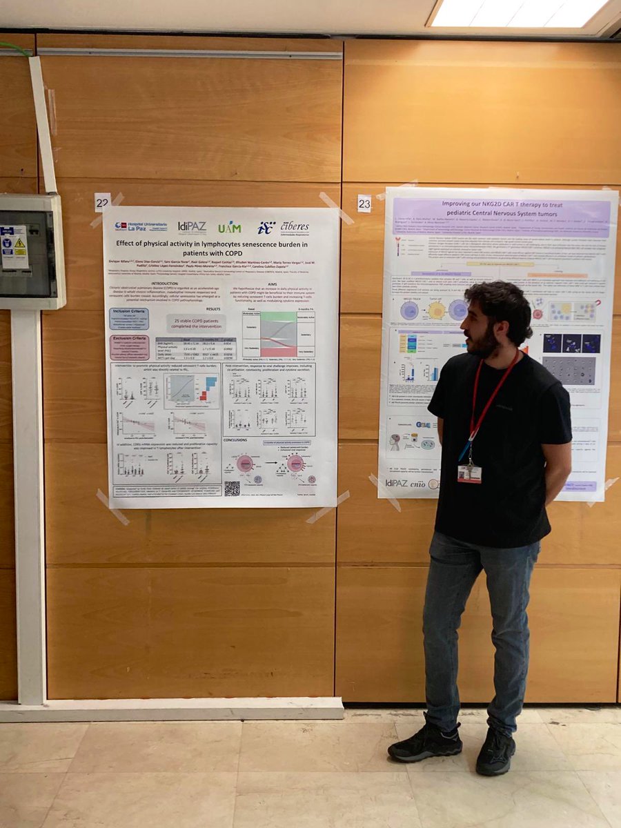 📌 Nuestros compañeros Paula y Quique presentan sus proyectos de tesis en el phDay 📆📚🧬🧫