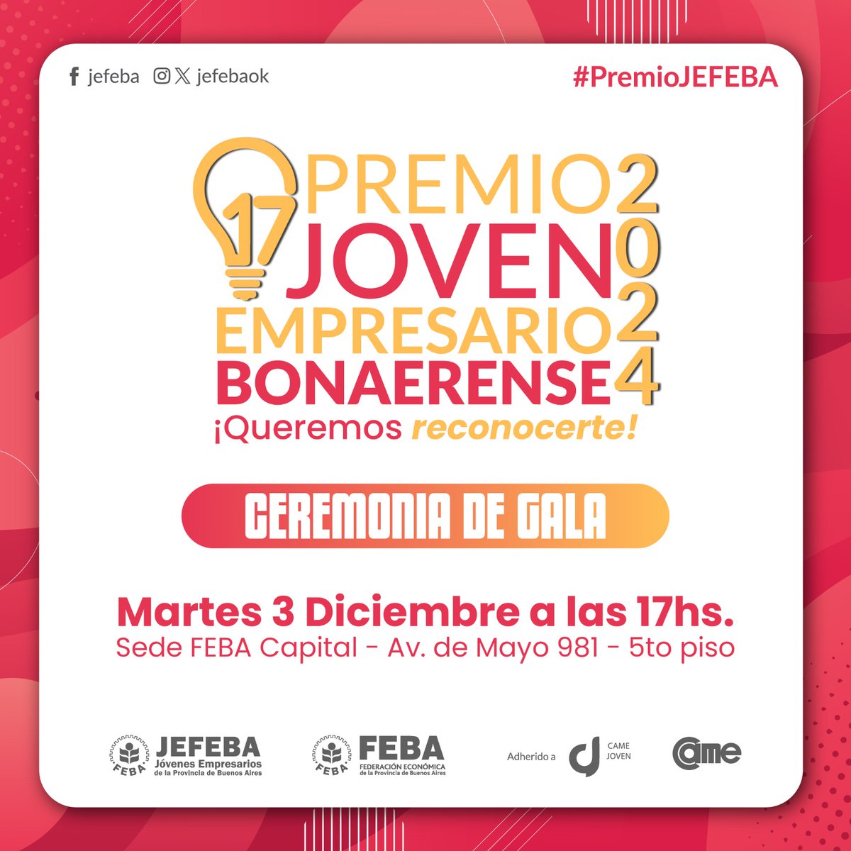 Jóvenes Empresarios FEBA tweet media