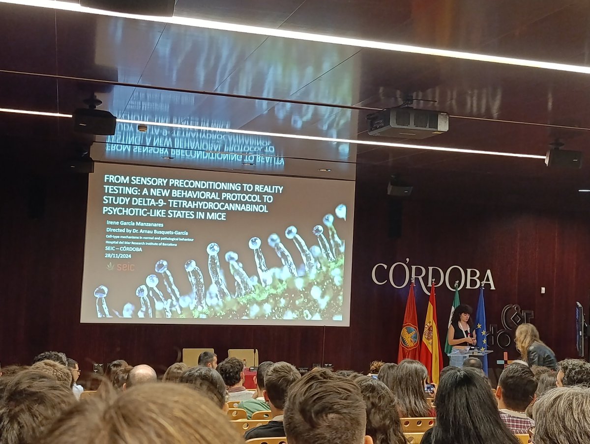 FROM SENSORY PRECONDITIONING TO REALITY TESTING: A NEW BEHAVIORAL PROTOCOL TO STUDY DELTA-9TETRAHYDROCANNABINOL PSYCHOTIC-LIKE STATES IN MICE Manzanares-Sierra I
