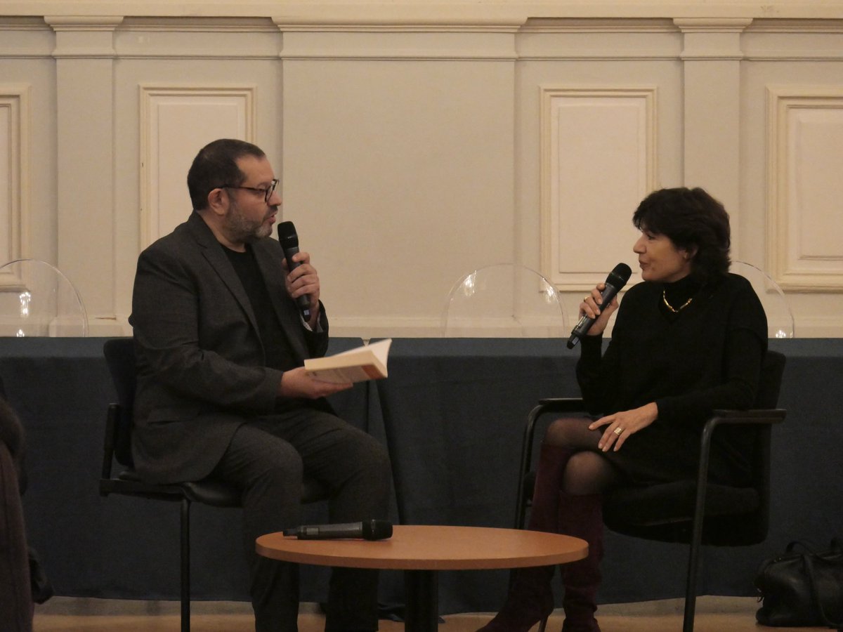 🎨 Salle comble pour cette 2e conférence autour de la Géopolitique du marché de l’art contemporain avec ce soir la galeriste Nathalie Obadia. 

📅 Rendez-vous un jeudi par mois avec <a href="/DrouotFormation/">Drouot Formation</a>. 

📋 Le programme est à retrouver ici: mairie09.paris.fr/pages/l-art-en…