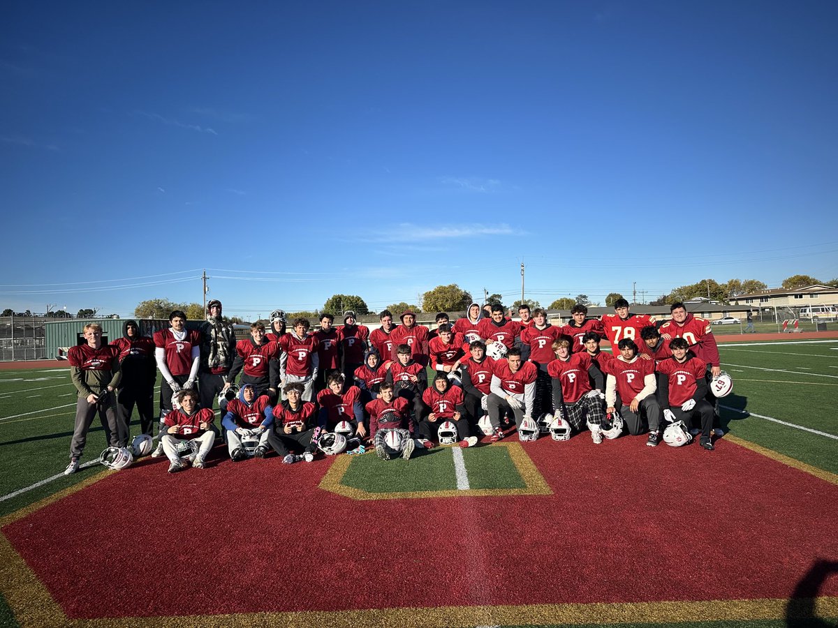 CoachCarnazzo's tweet photo. I am thankful for the 2024 Palma Chieftains! Thanksgiving Day practice before the CCS Division 2 Championship game! https://t.co/zChFAACMBp