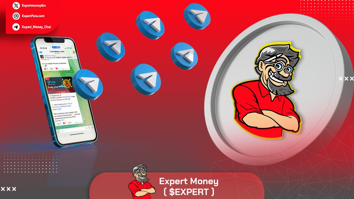💬 Our Community is Growing, Ready to Join? 🚀

📢 Telegram Announcement Channel:
Stay updated with the latest news and announcements! 👉 t.me/Expert_Money_T…

🗣️ Chat Group:
Join the conversation, share your ideas, and be part of our amazing community! 👉