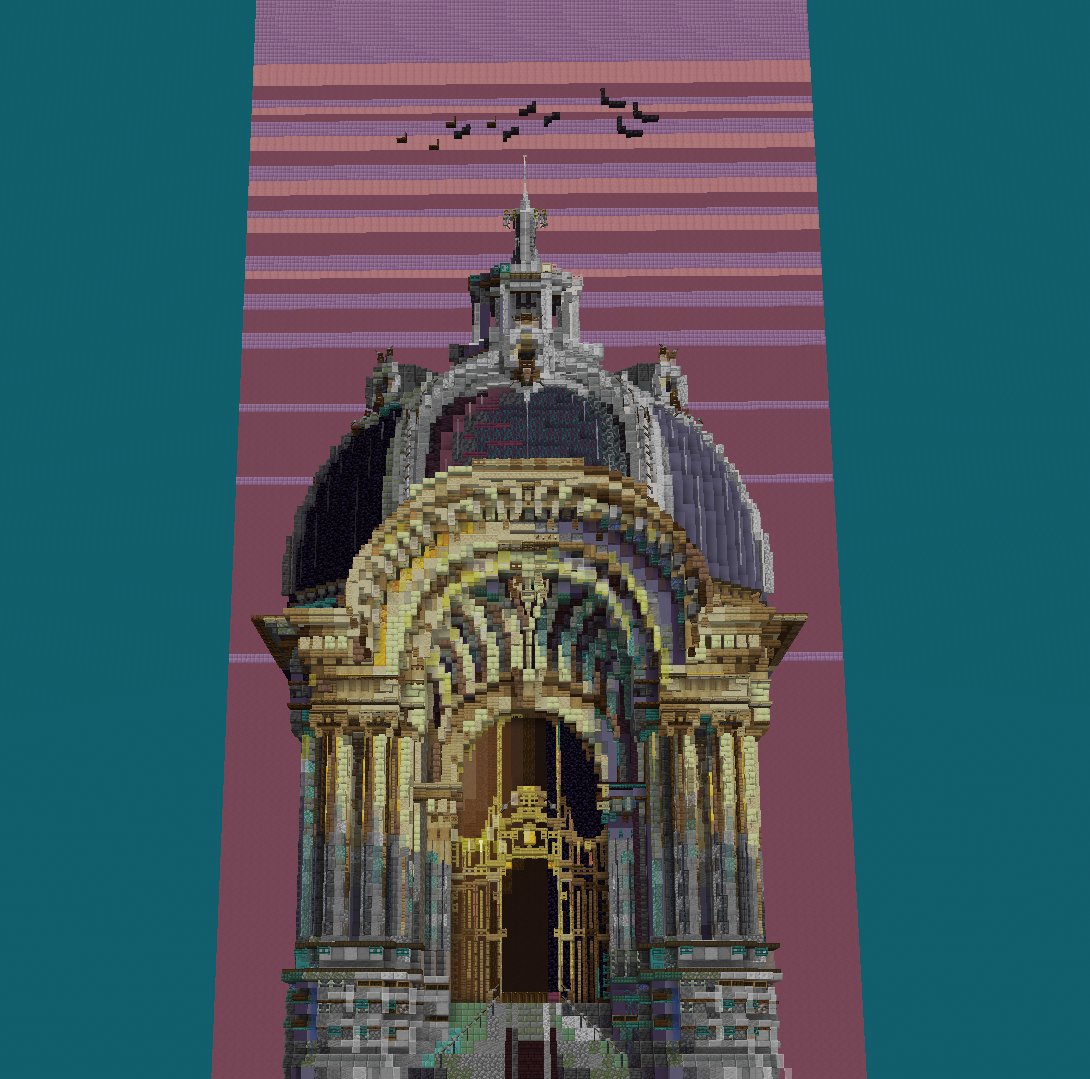 zekiez_'s tweet image. Petit Palais in Paris

#Minecraft #Minecraftbuilds