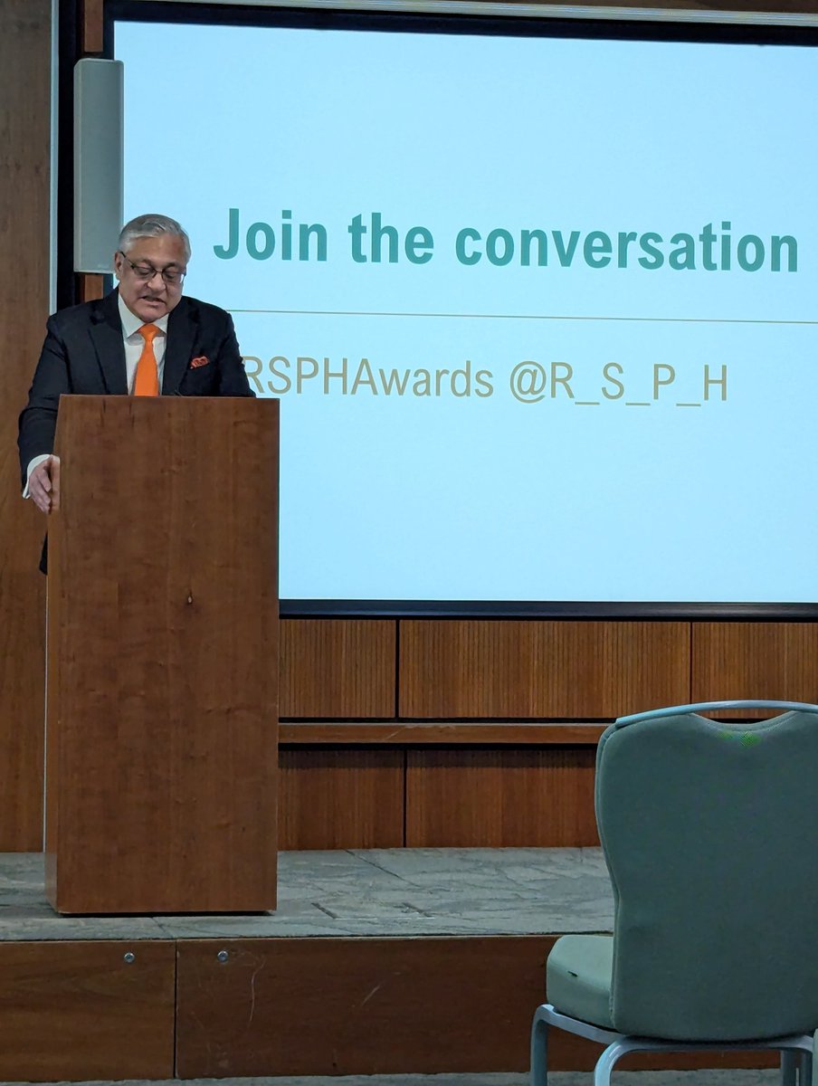 robpryce's tweet photo. Lovely day out in London at @R_S_P_H awards to celebrate @McgraneEllen 's paper.  Lord Patel a very good host too, and nice to rub shoulders with a real celebrity! https://t.co/9Sv4iu8JiD