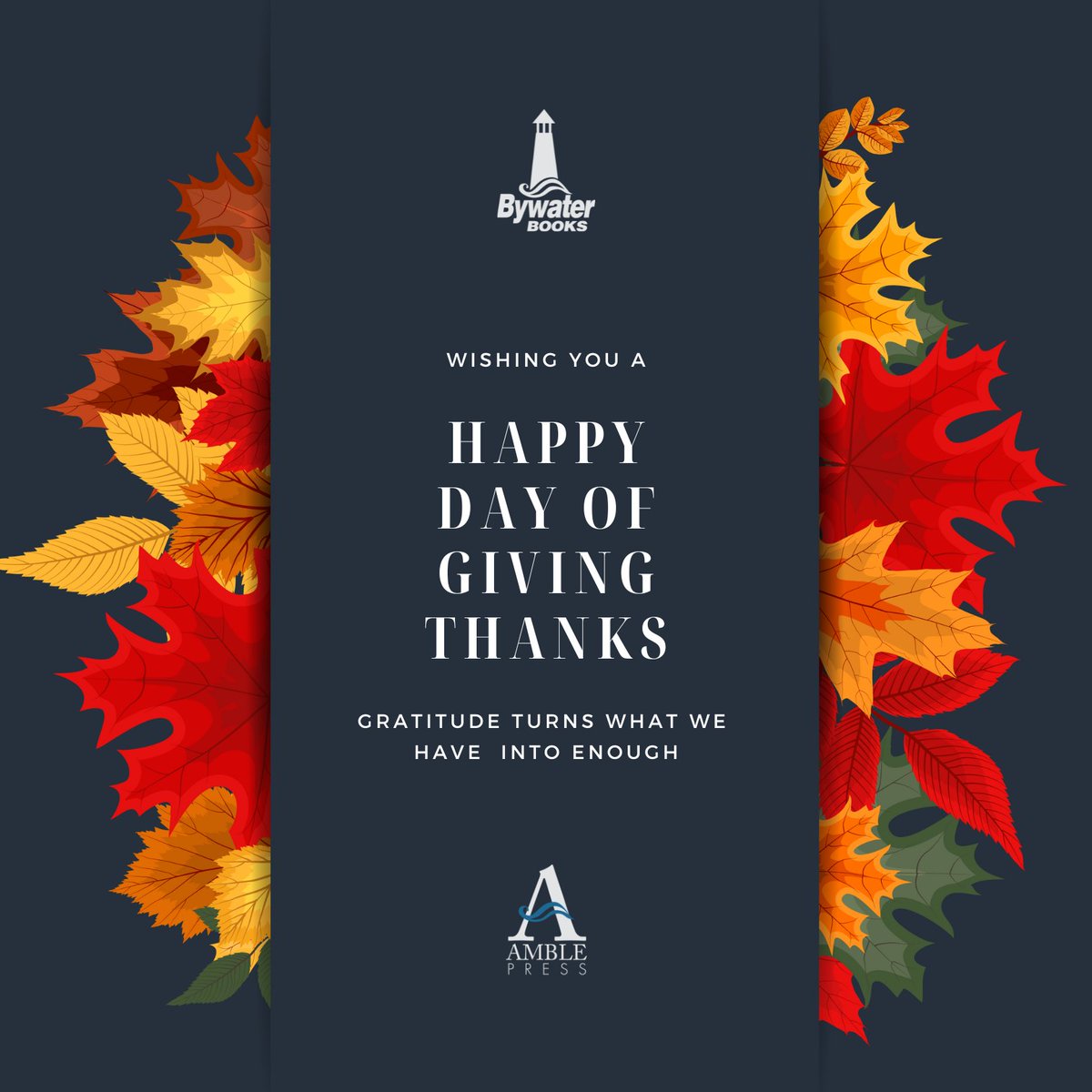 In all things, let there be gratitude.