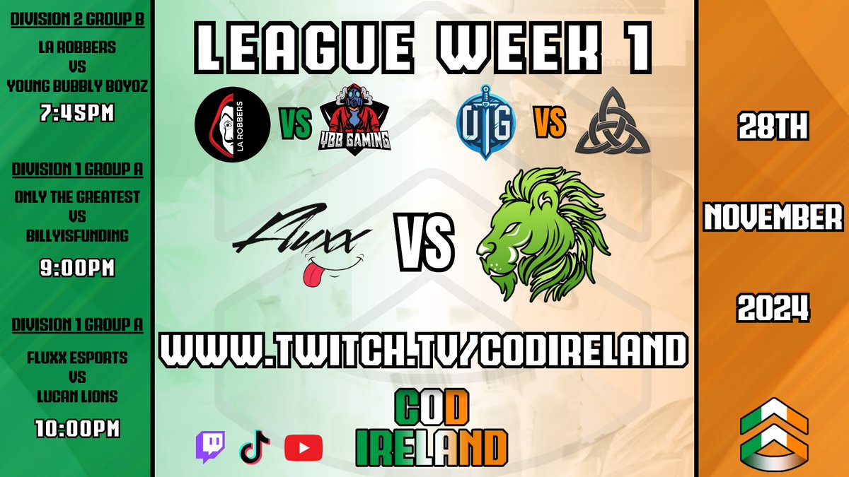 COD Ireland tweet media