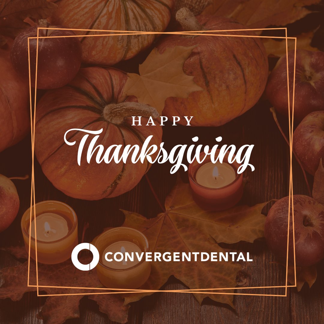 SoleaSleep's tweet photo. Happy Thanksgiving from all of us at Convergent Dental to #SoleaNation! 🙏 We’re grateful for your passion and dedication to innovation in dentistry. Enjoy the holiday and keep spreading those great smiles! 😊🍂

#HappyThanksgiving #Gratitude #Solea #DentalCommunity https://t.co/4R9r16uihB