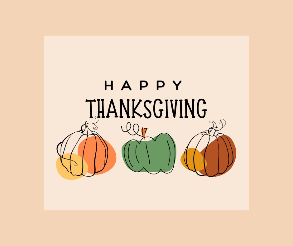 TheFIGsolutions's tweet image. Wishing you a wonderful Thanksgiving filled with gratitude, connection, and joy!

We&apos;re thankful for our incredible team, clients, and partners who make everything possible.

Thank you for being an essential part of our journey!