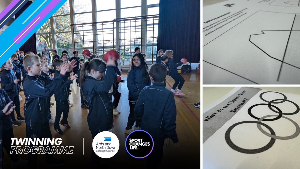 🤝🌟Twinning in Bangor &amp; Newtownards! 🌟🤝

We’re halfway through our first cohort of the Twinning Programme, supported by the Good Relations team at <a href="/ANDborough/">ArdsandNorthDown</a> 🙌🏻

This week, the sport-led initiative brought pupils of Kilcooley PS and Clandeboye PS together in Bangor, as they
