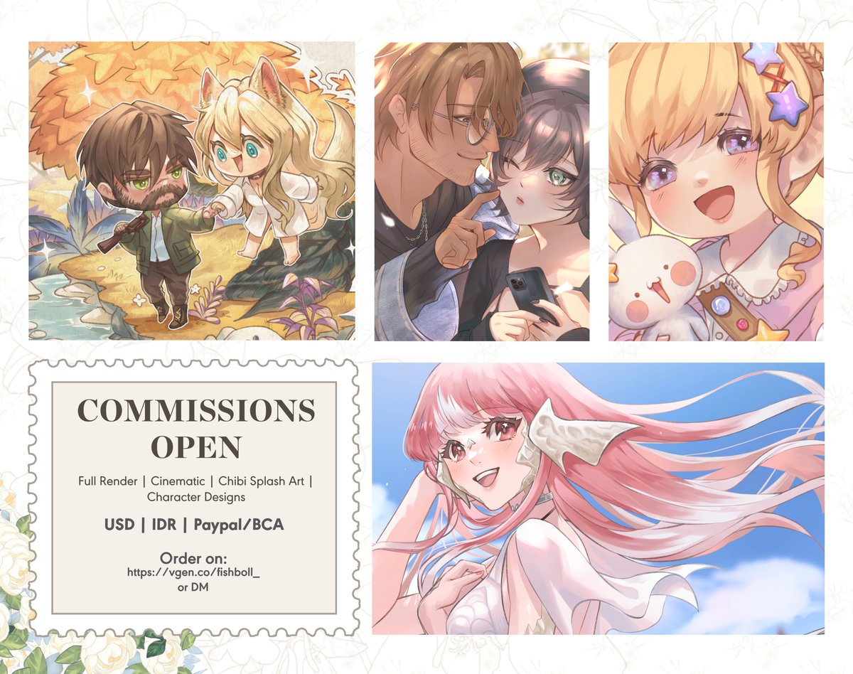 fishboll_'s tweet image. ⭐️COMMISSIONS OPEN!

I&apos;ll be taking limited slots since I&apos;ll be on Christmas Break and New years!
vgen.co/fishboll_

If you&apos;re interested or have any questions, don&apos;t hesitate to shoot a DM!