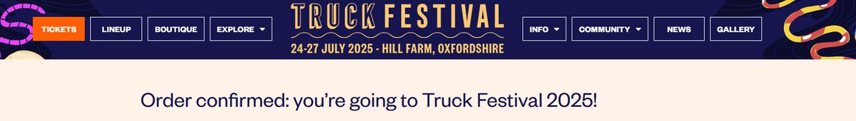 ArcticofDecay's tweet photo. SO EXCITED! BRING ON 2025 @TruckFestival https://t.co/fG9KLtSnuR