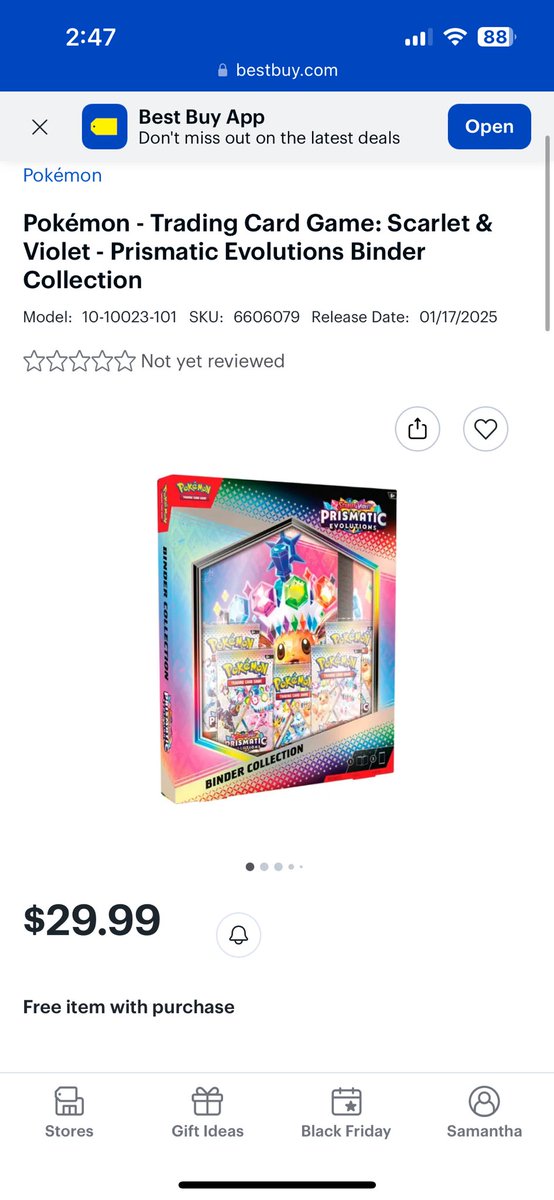 __samalander__'s tweet photo. Charging over double MSRP for a set that isn’t even out yet is scummy @SafariZoneHQ 

The greed seriously needs to stop with these shops. https://t.co/jra7UhXk1t