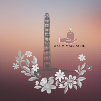Tseday's tweet photo. Four years ago, on November 28th &amp; 29th 2020, Eritrean troops committed #AxumMassacre in #Tigray.   

Never Forget 🕯 #TigrayGenocide https://t.co/VTLzJwzuZD