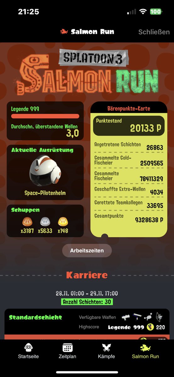 lossless 9s on GFH with many good scores and 20k points in 9s run! Big GGs to my awesome mates!

<a href="/SelliLaura/">reinaselli (királynőtynna)</a> <a href="/olimarenamarre/">Razakÿ 🇫🇷</a> @Khzt_X &amp; Maniko

#Splatoon3 #NintendoSwitch