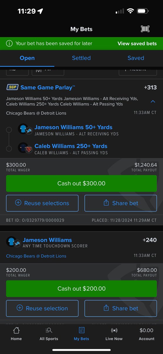 TDpropFather's tweet photo. UP THE JMO #fanduel #NFLbets https://t.co/6gaMYunL9B