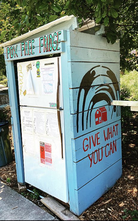 debbiedoo131's tweet image. Remember to put your leftovers in the fridge.
#communityfridge #pdxfreefrdge