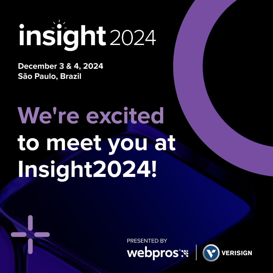 Get ready for a deep dive into domains, hosting, and e-commerce with industry experts from #WebPros and #Verisign!

🌐 b.link/c0cuwirc
📅 3rd &amp; 4th of December, 2024.
📍 JW Marriott, São Paulo, Brazil.

#EcommerceSãoPaulo #NetworkingSãoPaulo #Negócios #EventosSãoPaulo