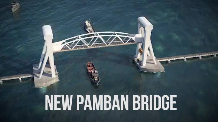 nasamohan's tweet photo. @AshwiniVaishnaw @PMOIndia @narendramodi Central govt shouldn't give nod to New Pamban bridge without doing thorough checks as CRS raises concern over the lapses in the design as there are multiple signs of corrosion before opening. https://t.co/TW4lArU6ck