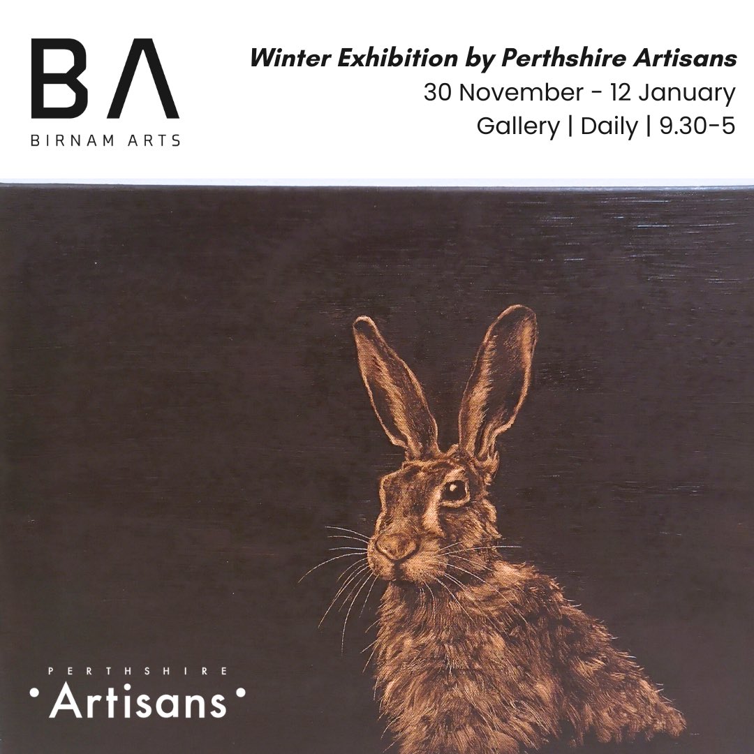Our #creative support platform <a href="/pshireartisans/">Perthshire Artisans</a> will be exclusively exhibiting at <a href="/Birnamarts/">Birnam Arts</a> for the first time from 30 November - 12 January. Providing a local gifting option, #Perthshire #Artisans features over 500 items from 36 independent creative businesses.