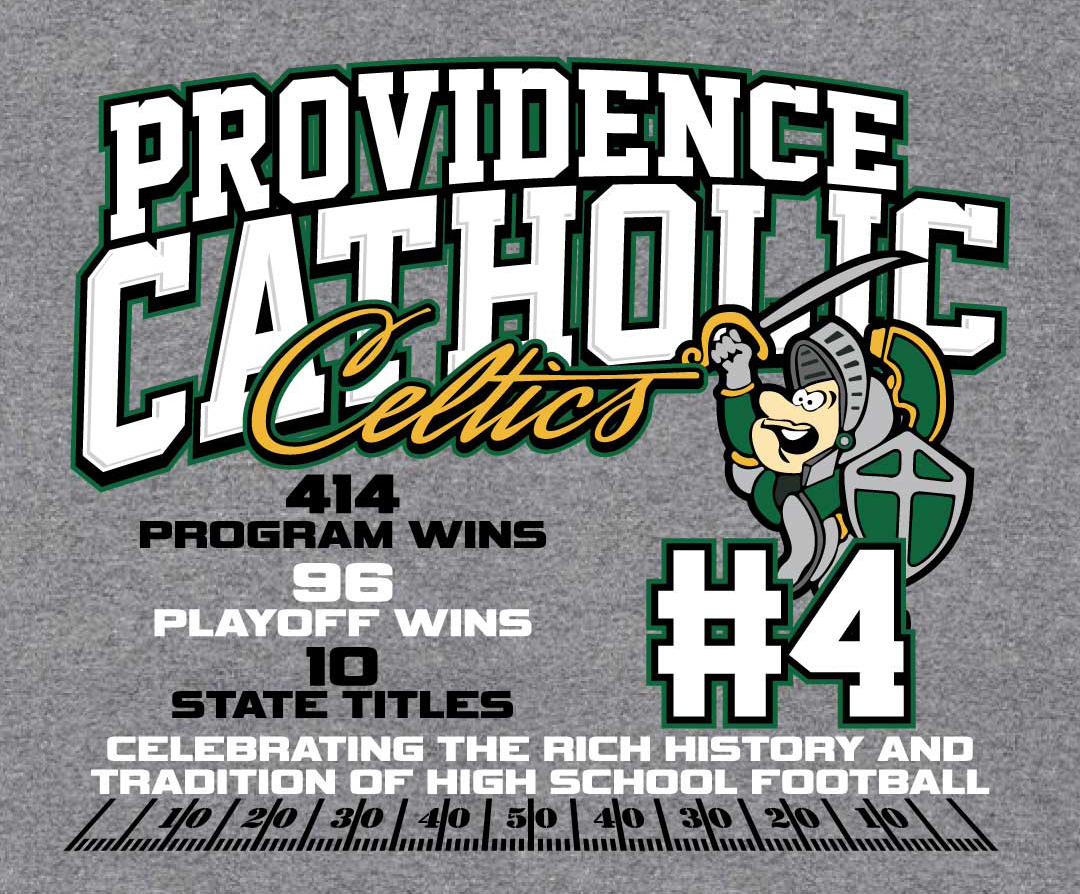 IHSA_IL's tweet photo. 🏈🏈 TOP 5⃣0⃣ #IHSA FOOTBALL PROGRAMS 🏈🏈
📅 1974 | 2024

⭐️⭐️#⃣4⃣⭐️⭐️
🍀Providence Catholic Celtics
📍 New Lenox

🔗🏈 More on Providence, the families who built Celtic Football &amp; the Top 50 Programs▶️https://t.co/zGr6ldUtK1

🔗👕Exclusive Top 50 Shirts▶️https://t.co/zGr6ldUtK1 https://t.co/kSuoXIwyTn