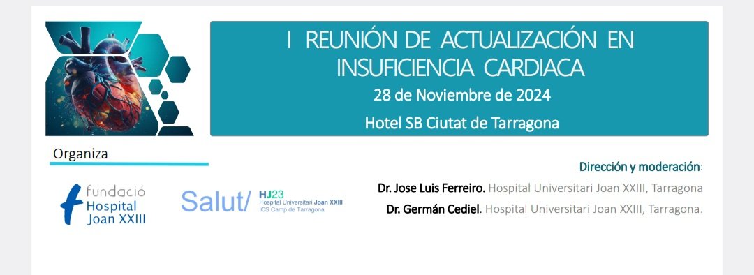 Éxito de la I Reunión de Actualización en Insuficiencia Cardiaca en Tarragona

Organizada por el Servicio de Cardiología del Hospital Joan XXIII <a href="/tarrakotsubo/">Cardio Tarragona</a> 

Organizado por <a href="/GermanECediel/">German E Cediel</a> Gran panel de expertas, Dras. Ana García, Cristina Enjuanes, Ana  Méndez y <a href="/Smirabet1/">Smirabet</a>