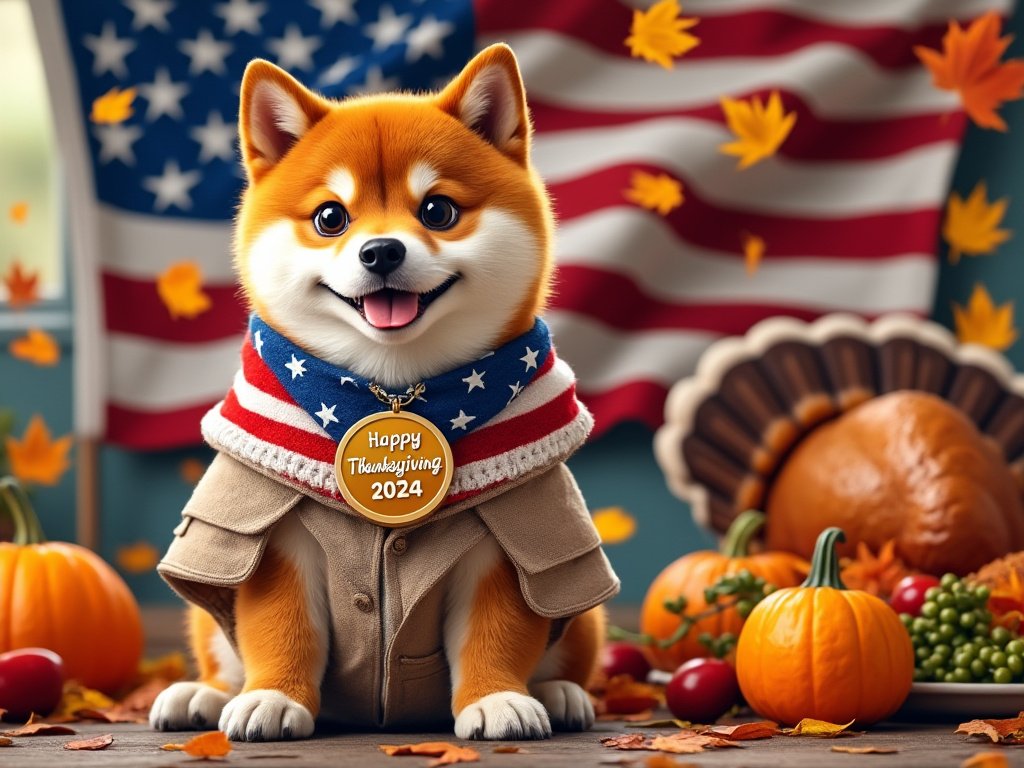 HAPPY THANKSGIVING 🇺🇲🐕
#AmericanShiba $USHIBA