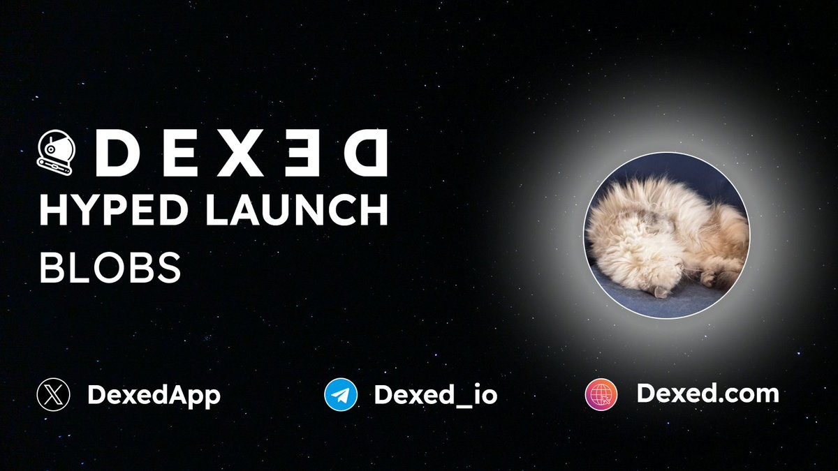 dexed_eth's tweet image. 🔥#ETH HYPED LAUNCH
BLOBS $BLOBS - t.me/blobsErcPortal #BLOBS
📄 CA : 0xBfFf46274c4a081a61C8a41eA214AD5c8bB644a4
📈 Chart : dexed.com/eth/0x637d37b1…
╰┈➤ Trade with @DexedApp Powered by $DEXED token