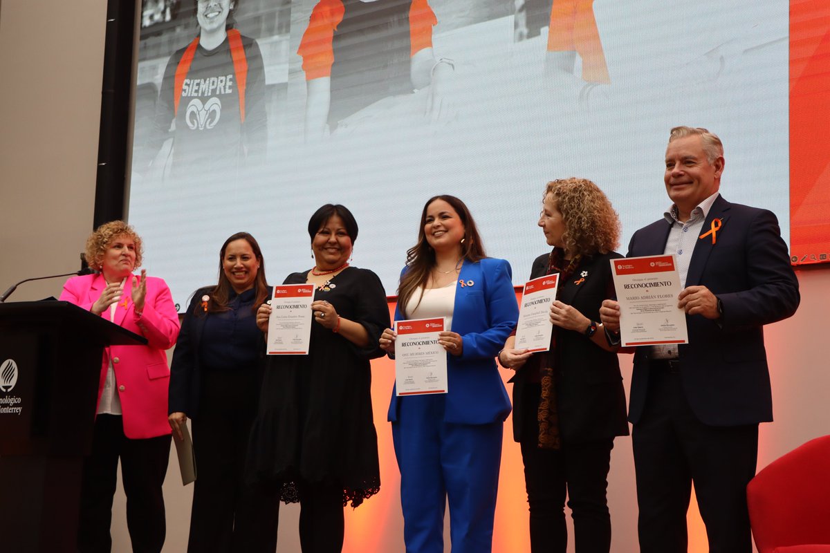 TECcampusMTY's tweet photo. 🟠 Programa Campus Seguros para la Prevención de la Violencia de Género: Una iniciativa del Tec en colaboración con @ONUMujeresMX para construir espacios más seguros y libres de violencia. 💜🛡️ https://t.co/Sg9tbOppAw