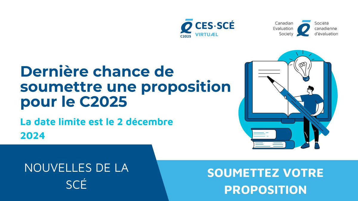 La date limite de soumission des propositions pour le C2025 approche à grands pas. Si vous avez une idée de présentation ou d'atelier, soumettez votre proposition dès aujourd'hui ! Pour en savoir plus et soumettre votre proposition, veuillez consulter le site web du congrès 
#SCE