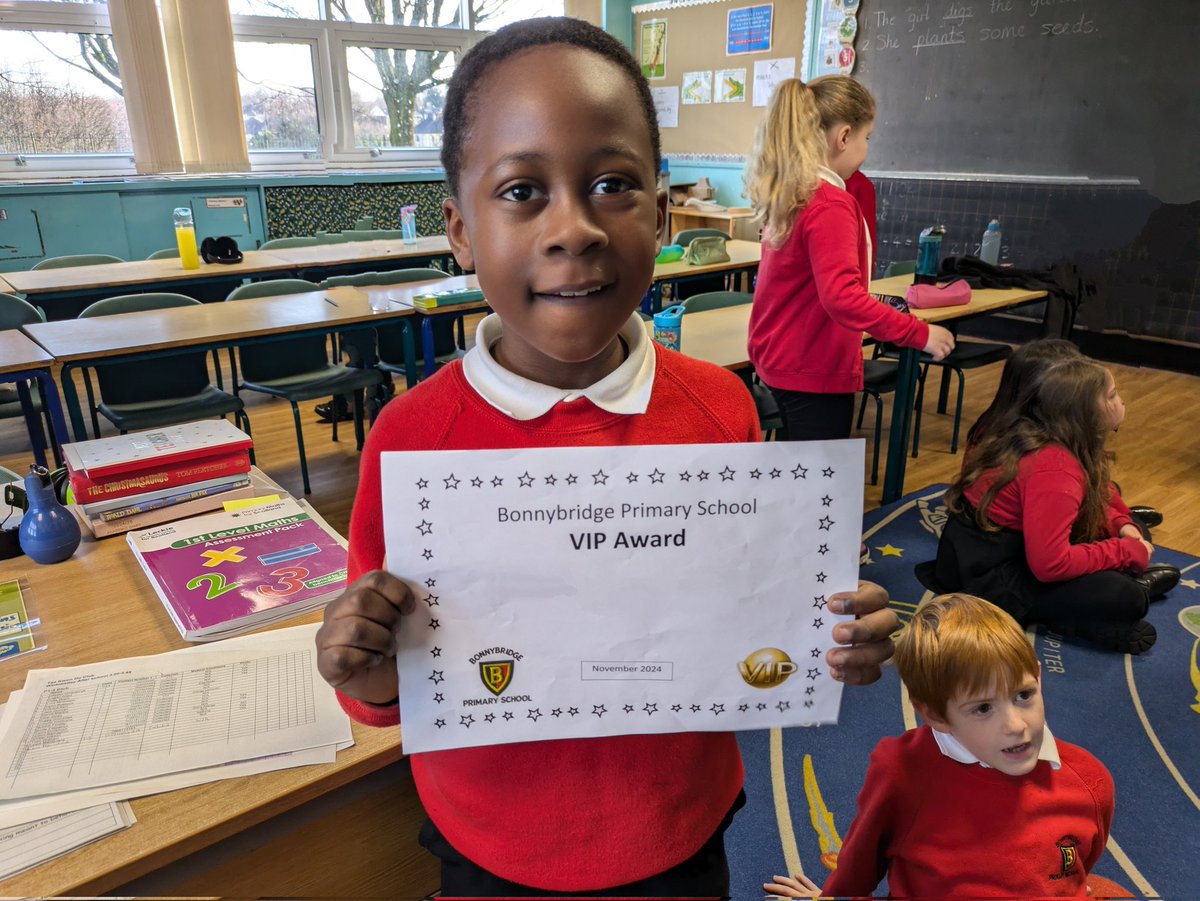 Well done to this week's VIP!