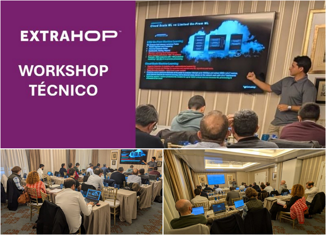 Ayer tuvo lugar en Madrid un workshop técnico de <a href="/ExtraHop/">ExtraHop</a> para partners de <a href="/Ingecomayorista/">Ingecom</a>,  fue una jornada con una agenda muy completa en la que se abordó tanto  la parte comercial como la técnica y se contaron las últimas novedades.
#workshoptécnico #partners