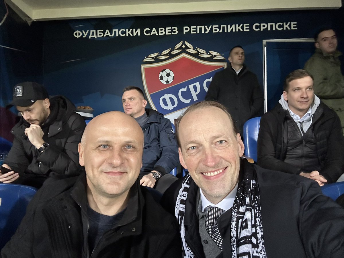 GeorgDiwald's tweet photo. In #BanjaLuka um den @LASK_Official anzufeuern im Spiel gegen @fkboracofficial  #UECL 
Vielen Dank an die 🇦🇹 Polizei für die gute Fanbegleitung! @LPDooe https://t.co/I0g3fcSCra