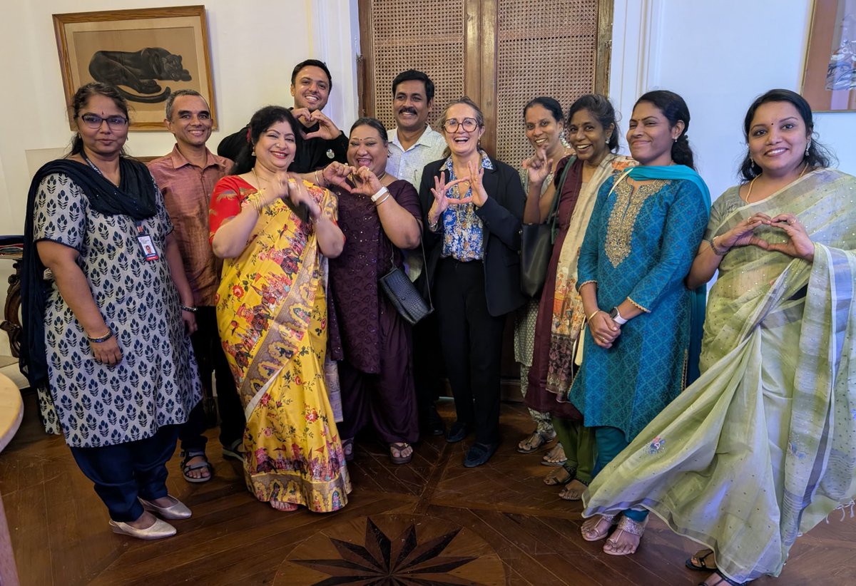 | #Inde 🇮🇳

Immense bonheur de rencontrer les Français et leurs élus de Pondichéry, ville carrefour où s'épousent nos deux cultures.
