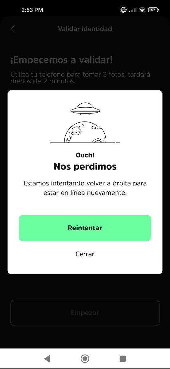 AlejandraOAle27's tweet photo. Me creé una cuenta en @tenpocl al principio dejó validarme, y me transfirieron ($85.420) y ahora nuevamente me pide validarme, la plata esta estanca, llamo y solo me dicen que me mandaran un correo. Ya llevo como 3 semanas sin solución https://t.co/cZTfOWjEgn