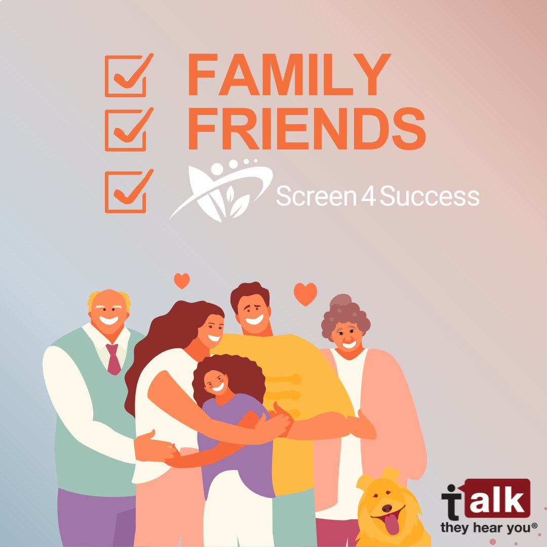 samhsagov's tweet photo. Happy #Thanksgiving! 🦃 As families gather, let’s check in with our kids about their well-being. Use the "Talk. They Hear You." Screen4Success tool to support healthy conversations!
🔗 https://t.co/dhOcge403i
#Thanksgiving #TalkTheyHearYou #Screen4Success https://t.co/p3lfvNbQey