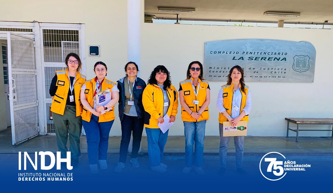 #INDHCoquimbo📍y profesionales de la Unidad de Protección de Derechos realizaron una visita de observación al módulo del Complejo Penitenciario de La Serena destinado a personas discapacitadas privadas de libertad, a fin de aplicar pautas para verificar las condiciones en que se