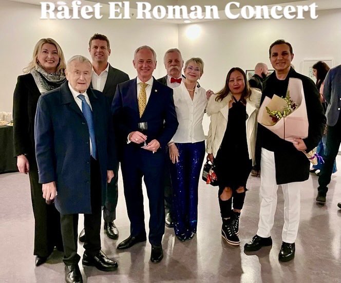 morocco_bc's tweet photo. Had an incredible time at the Rafet El Ramon concert in West Vancouver. What a talented entertainer!! #vancouver #westvancouver #turkiye #turkishmusic #concert #rafetelroman #consulcorps #music https://t.co/TkvoSvguAD