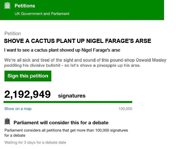 GBNews23653867's tweet photo. 🚨Latest parliamentary petition has over 2.1m signatures. https://t.co/iakmejNC5O