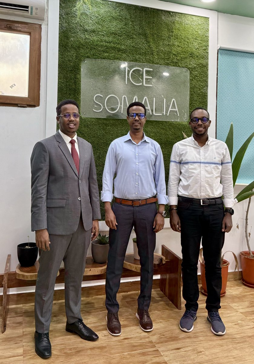 ICESomalia's tweet photo. Today, we had the pleasure of welcoming Mr. Adam Abdullahi Isak, the Director General of the Ministry of Environment and Climate Change of Southwest State, Somalia, to the institute. 

Our discussions centered on assessing the outcomes of COP29 and their implications for Somalia, with a particular focus on the forthcoming NDC3.0. We also explored innovative financing mechanisms to scale climate action and strengthen our collaboration in supporting impactful climate initiatives across Southwest State.

This visit highlighted the importance of partnerships in accelerating adaptation efforts in the state. 

#ClimateAction #COP29 #NDCs #SustainableDevelopment #PartnershipsForImpact
